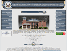 Tablet Screenshot of jenningscounty-in.gov